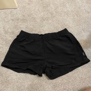 Women’s Black Patagonia shorts
